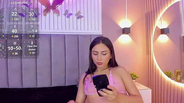 diosa cristal online show from 02/01/25, 06:54