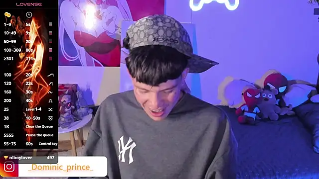 Snapshot of DominicPrince chatting on 09/28/25, 01:22 DominicPrince online show from 09/28/25, 01:22