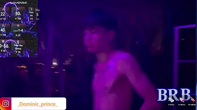 Snapshot of DominicPrince chatting on 03/14/26, 09:53 DominicPrince online show from 03/14/26, 09:53