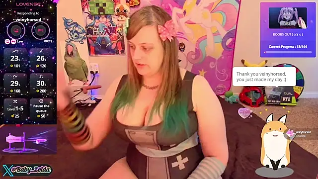 BabyZelda online show from 12/09/24, 08:01