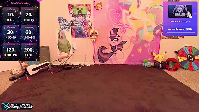 BabyZelda online show from 01/28/25, 04:29