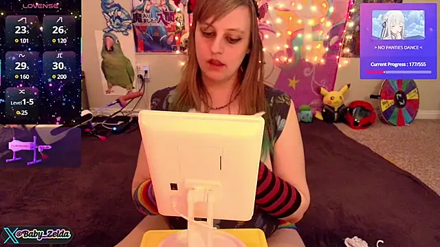 BabyZelda online show from 02/20/25, 04:07