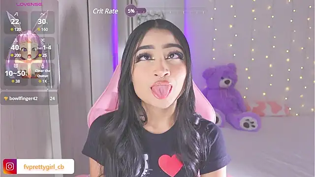 Snapshot of urfavprettygirl chatting on 03/14/25, 06:42 urfavprettygirl online show from 03/14/25, 06:42