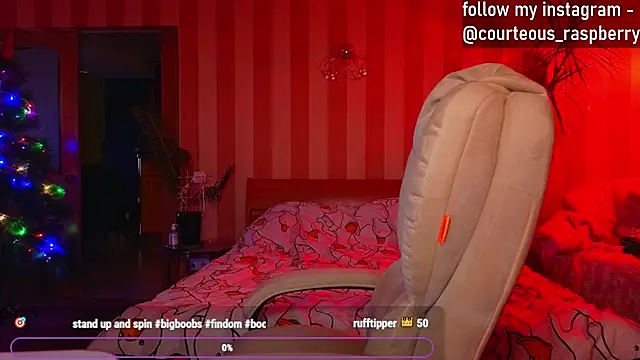 Snapshot of courteous_raspberrry chatting on 12/26/24, 01:21 courteous raspberrry online show from 12/26/24, 01:21