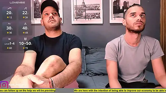 Snapshot of angelandfranco chatting on 03/20/25, 06:31 angelandfranco online show from 03/20/25, 06:31