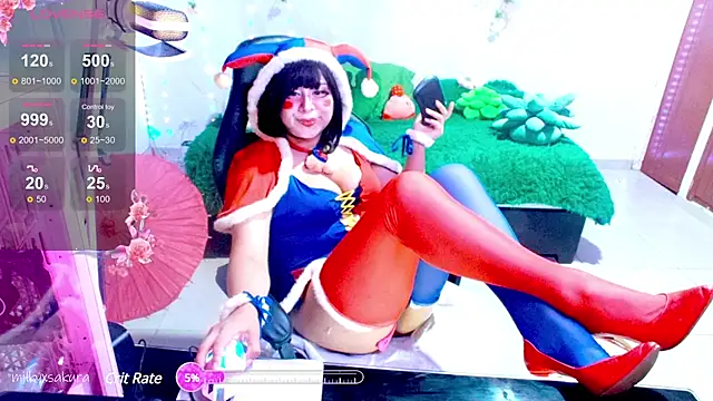 MilkyXSakura online show from 12/20/24, 01:47
