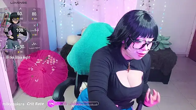 MilkyXSakura online show from 10/11/25, 12:43