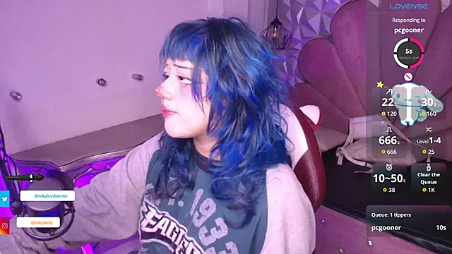 toky doll online show from 09/22/25, 09:06