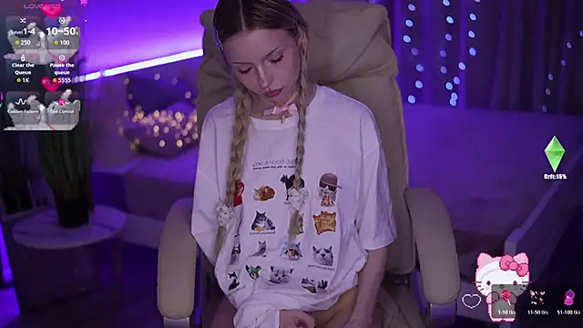 Snapshot of EviStar chatting on 11/05/25, 04:29 EviStar online show from 11/05/25, 04:29