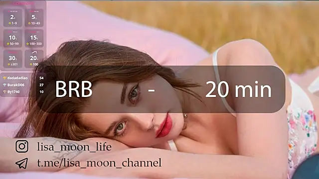 Snapshot of Lisa_Moones chatting on 01/07/25, 08:31 Lisa Moones online show from 01/07/25, 08:31