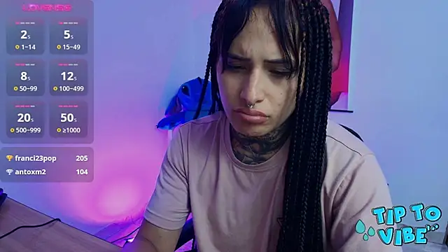 Snapshot of TinnaDawsom chatting on 02/18/25, 04:48 TinnaDawsom online show from 02/18/25, 04:48