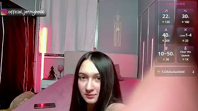 Snapshot of Jennyke66 chatting on 12/17/24, 05:04 Jennyke66 online show from 12/17/24, 05:04