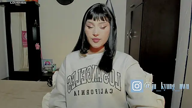 Snapshot of Ju_Kyung chatting on 01/22/25, 08:07 Ju Kyung online show from 01/22/25, 08:07