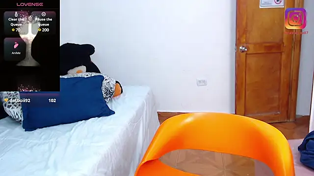 Snapshot of Anastasiax87 chatting on 01/19/25, 03:18 Anastasiax87 online show from 01/19/25, 03:18