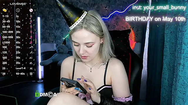 Your small bunny online show from 05/09/26, 02:06
