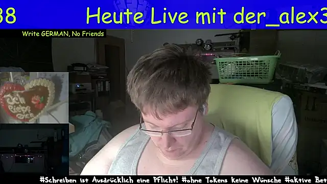der alex38 online show from 03/20/25, 08:08