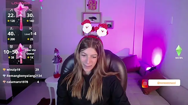 Nora Vennucci online show from 12/17/24, 10:54