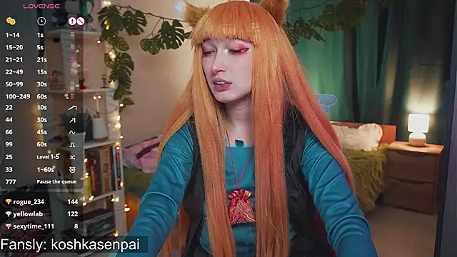 koshkasenpai online show from 02/02/25, 07:09