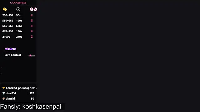 koshkasenpai online show from 03/01/25, 05:20