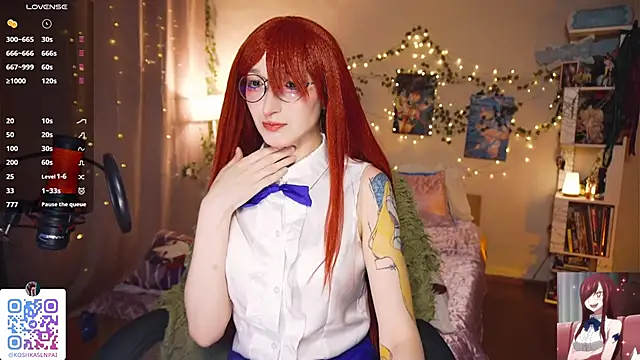 koshkasenpai online show from 06/21/26, 10:07