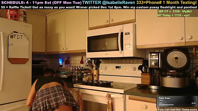 Snapshot of IsabelleRaven chatting on 09/19/25, 12:02 IsabelleRaven online show from 09/19/25, 12:02