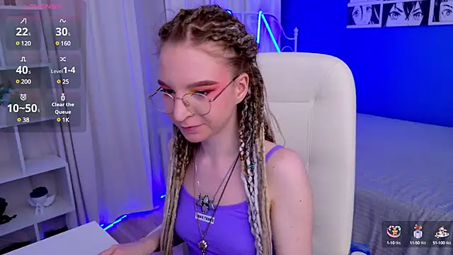 VioletShine online show from 01/30/25, 01:53