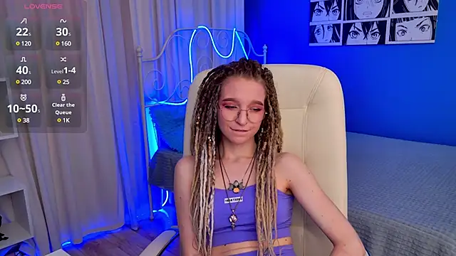 VioletShine online show from 03/08/25, 02:30