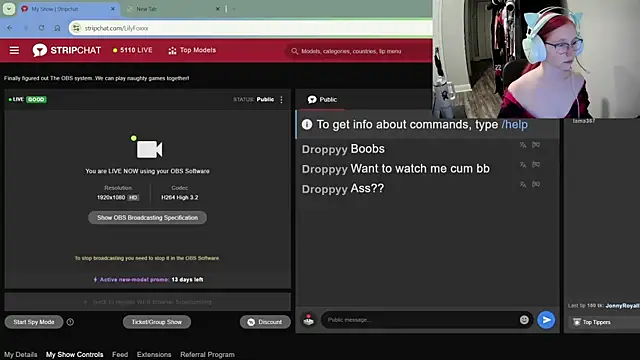 Snapshot of LilyFoxxx chatting on 12/02/24, 05:26 LilyFoxxx online show from 12/02/24, 05:26