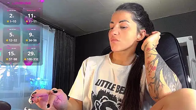 Snapshot of Aria_Dl chatting on 01/29/25, 10:27 Aria Dl online show from 01/29/25, 10:27