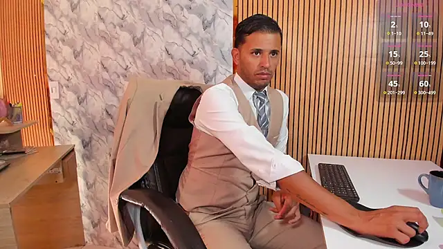 Snapshot of Hideintheoffice chatting on 03/26/26, 12:55 Hideintheoffice online show from 03/26/26, 12:55