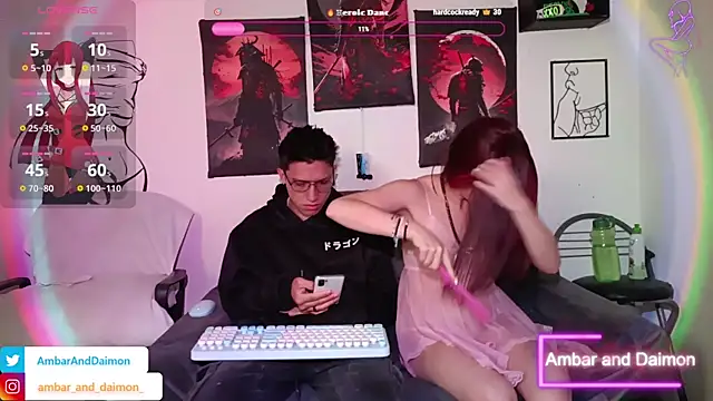 Snapshot of Ambar_and_daimon_ chatting on 09/29/25, 06:13 Ambar and daimon online show from 09/29/25, 06:13