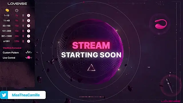 Snapshot of MissTheaCamille chatting on 03/19/25, 02:48 MissTheaCamille online show from 03/19/25, 02:48