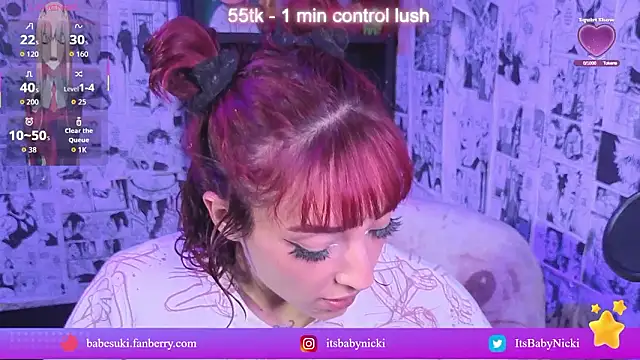 Snapshot of NickiYoung chatting on 03/10/26, 05:07 NickiYoung online show from 03/10/26, 05:07