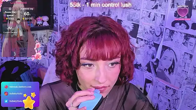 Snapshot of NickiYoung chatting on 03/11/26, 07:31 NickiYoung online show from 03/11/26, 07:31