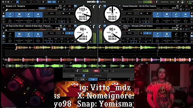 Snapshot of vittote chatting on 02/22/25, 09:59 vittote online show from 02/22/25, 09:59