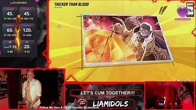 LiamIdols online show from 01/16/25, 06:48