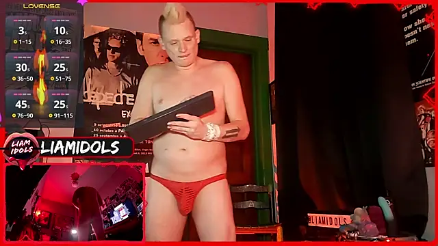 LiamIdols online show from 01/21/25, 05:16