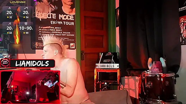 LiamIdols online show from 01/21/25, 08:19