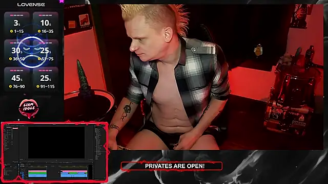 LiamIdols online show from 01/23/25, 09:29