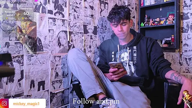 Snapshot of Mickey_Magic chatting on 02/08/26, 09:29 Mickey Magic online show from 02/08/26, 09:29