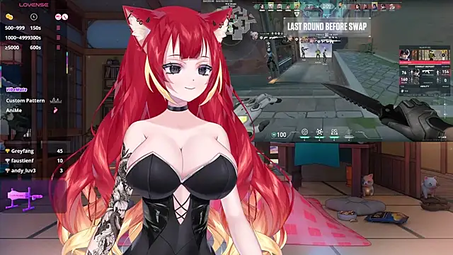 Snapshot of LewdKira_VT chatting on 02/28/25, 10:30 LewdKira VT online show from 02/28/25, 10:30