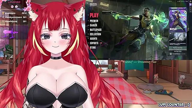 Snapshot of LewdKira_VT chatting on 03/16/25, 11:05 LewdKira VT online show from 03/16/25, 11:05