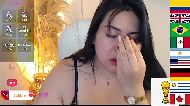 Sofi BBW online show from 06/18/26, 12:42