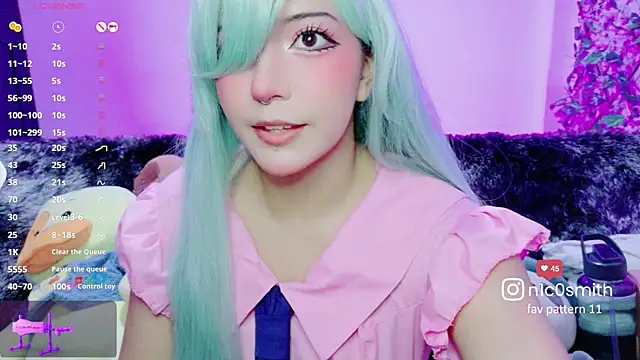 Snapshot of Niconya chatting on 04/25/26, 04:37 Niconya online show from 04/25/26, 04:37