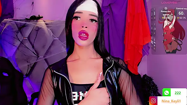 Nina Keyli online show from 10/18/25, 07:58