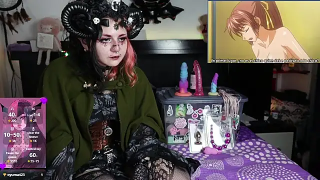 Snapshot of Devil_And_Princess chatting on 05/23/26, 03:45 Devil And Princess online show from 05/23/26, 03:45