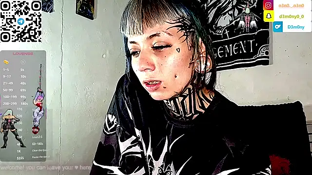 d3m0ny0 0 online show from 07/27/26, 12:39