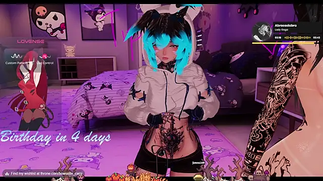 Bowsette Cami online show from 10/21/25, 02:51