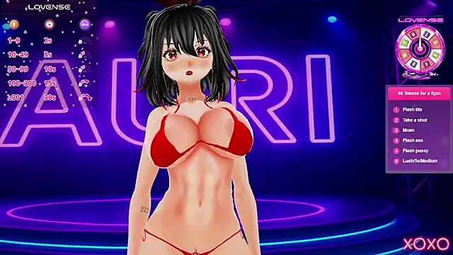Auri Hikaru online show from 10/02/25, 04:47
