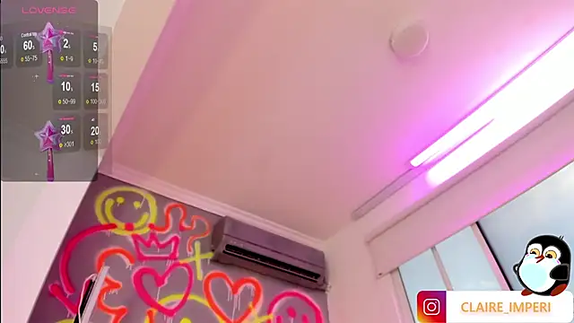 CLAIRE EMPIRE online show from 11/07/25, 10:21